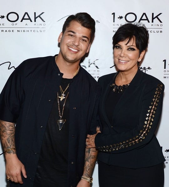 rob kardashian mother