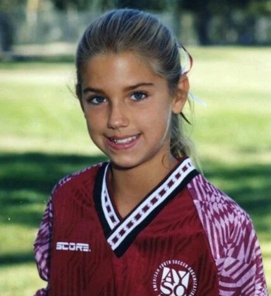 alex morgan childhood pic