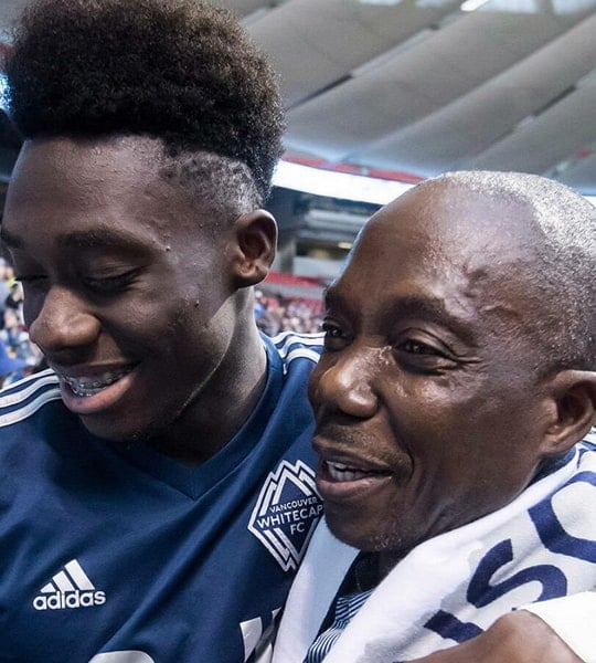 alphonso davies father