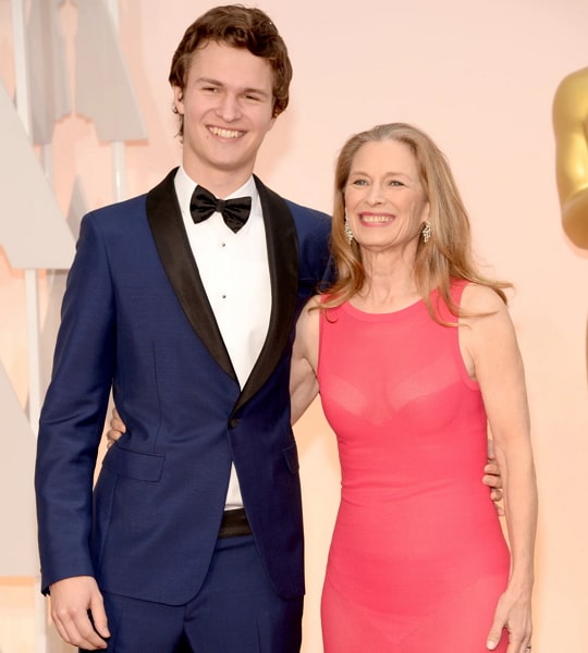 ansel elgort mother