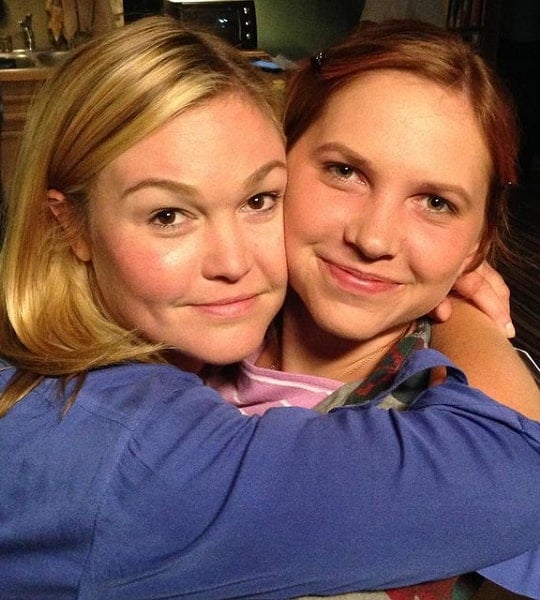 Julia Stiles with her Sister