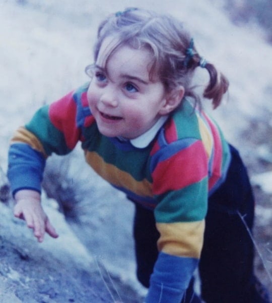 kate middleton childhood pic