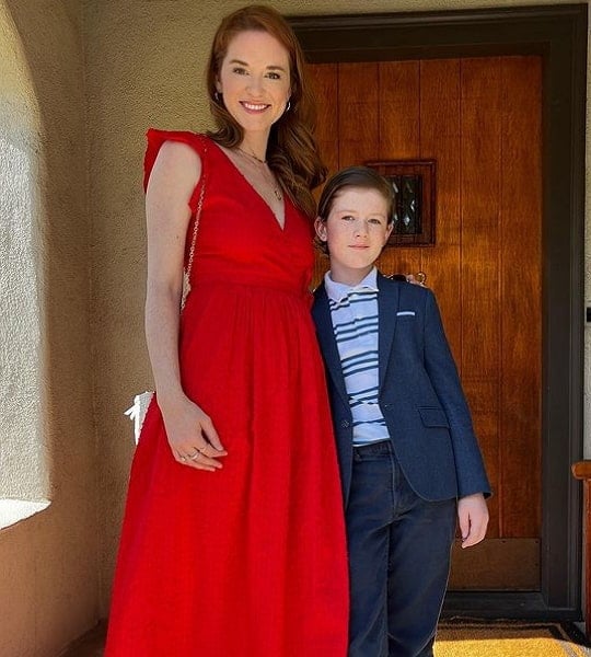 sarah drew son