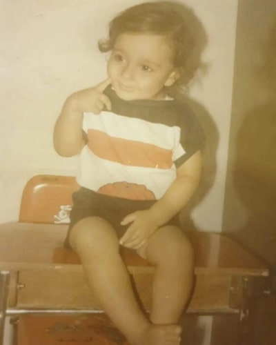 shalin bhanot childhood pic