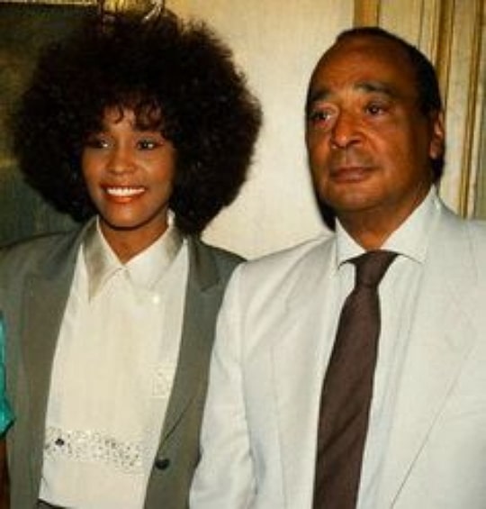 whitney houston father