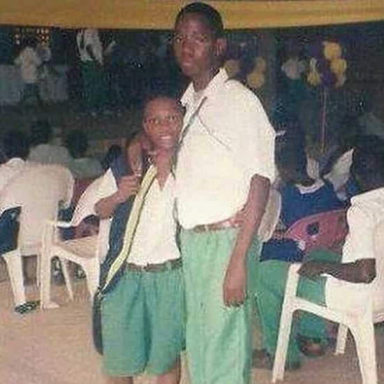 wizkid childhood pic