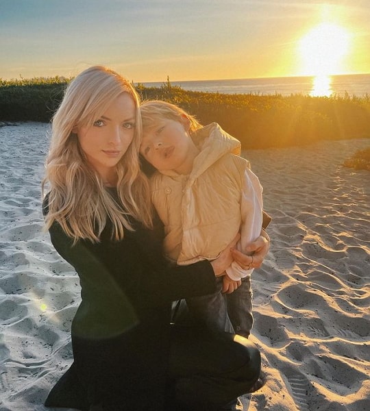 francesca eastwood son