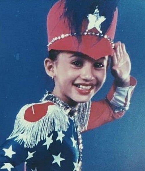 francia raisa childhood pic