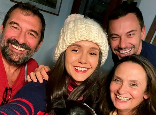 nina dobrev family