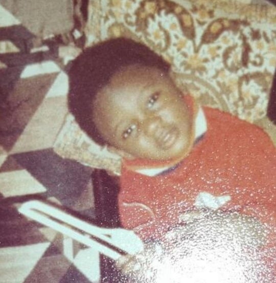 nonso anozie childhood pic