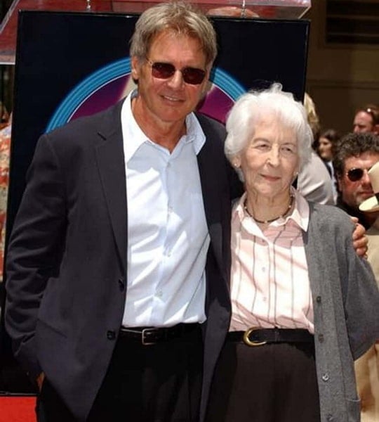 harrison ford mother