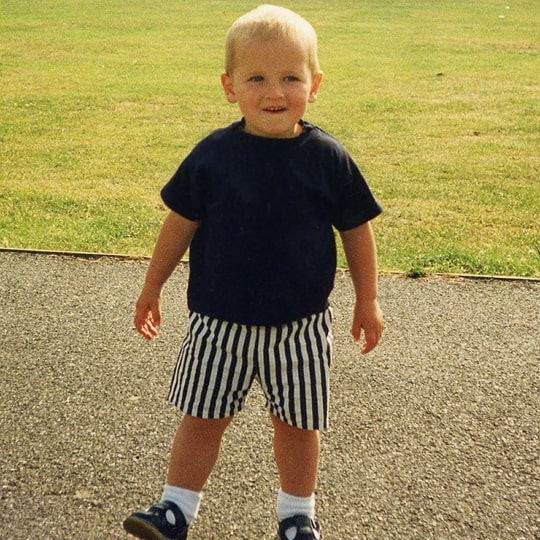 harry kane childhood pic