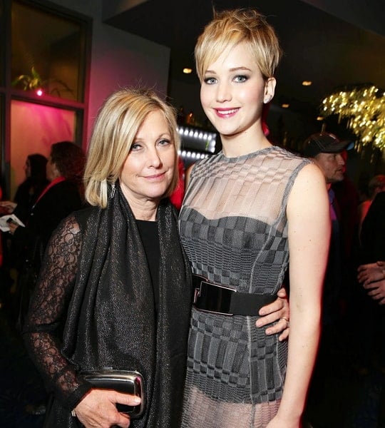 jennifer lawrence mother