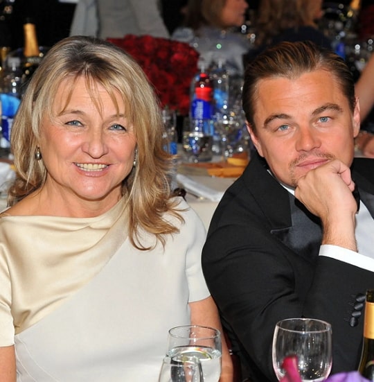 leonardo dicaprio mother