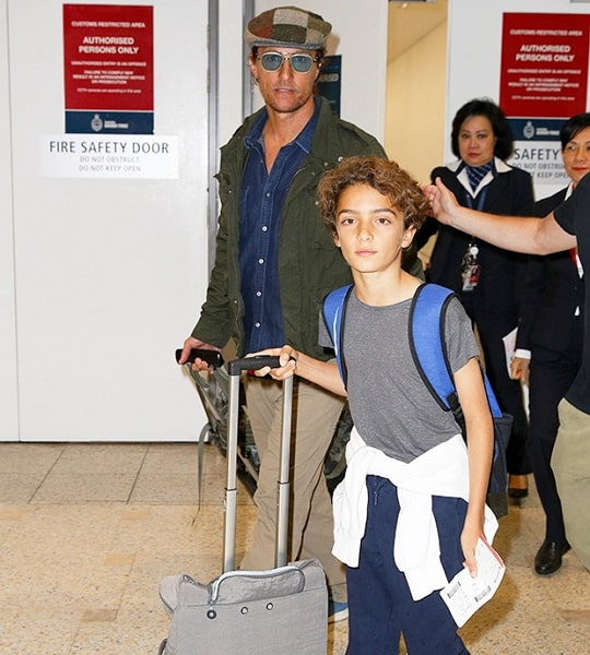 matthew mcconaughey son