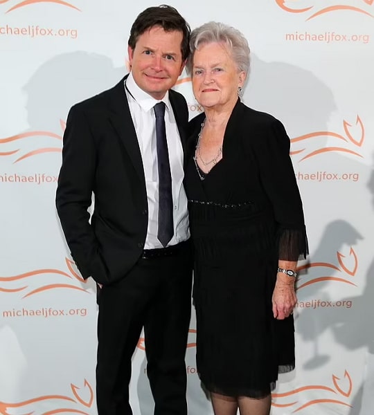 michael j fox mother