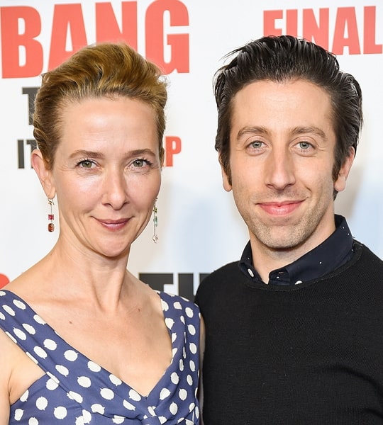 simon helberg wife