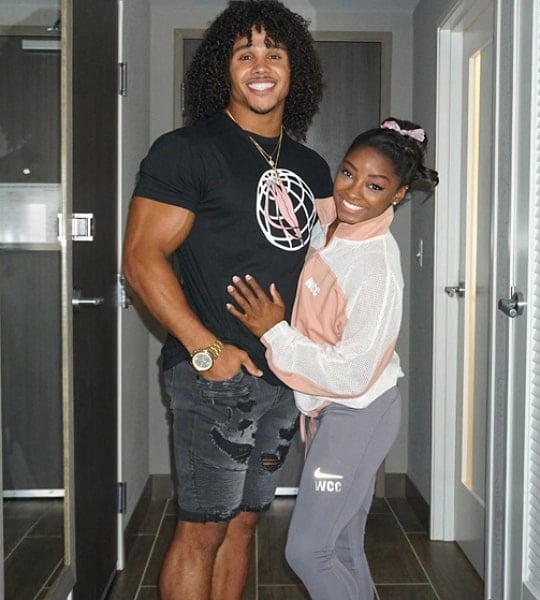 simone biles boyfriend