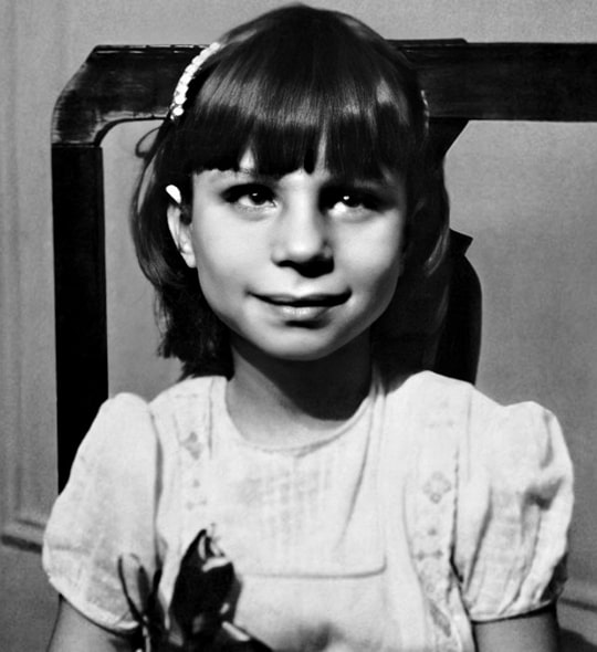 barbra streisand childhood pic