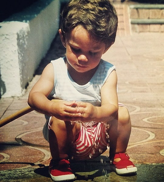 julio peña childhood pic