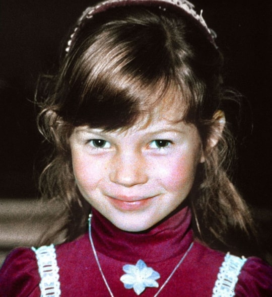 kate moss childhood pic