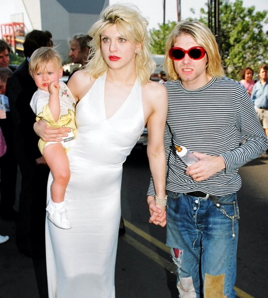 kurt cobain family