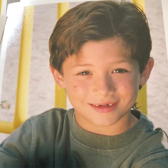 leo howard childhood pic