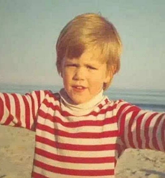 matt damon childhood pic