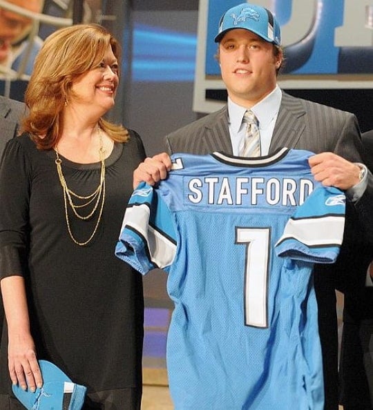 matthew stafford mother