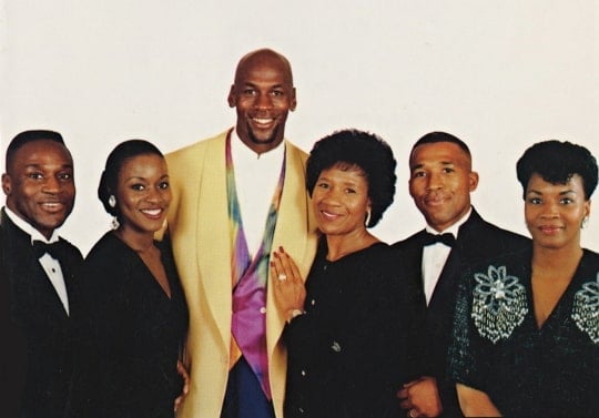 michael jordan mother siblings