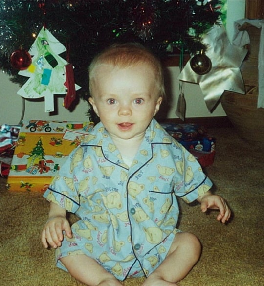 nicholas hamilton childhood pic