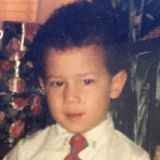 nick jonas childhood pic