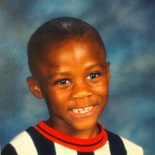 russell westbrook childhood pic