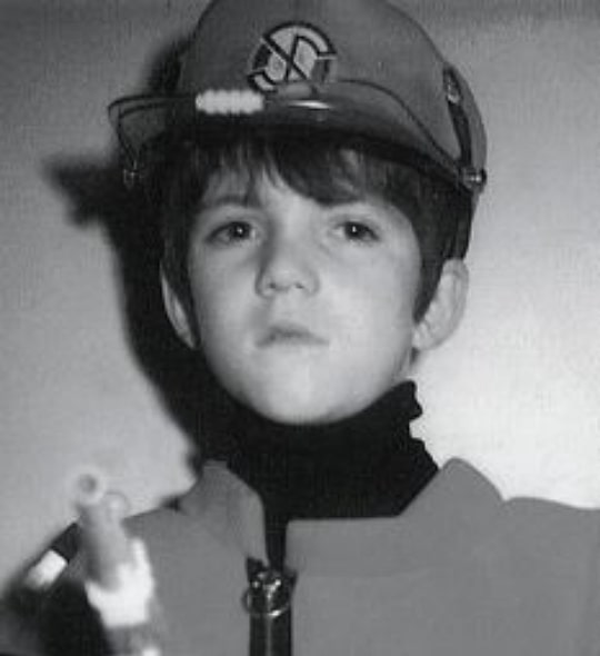 simon cowell childhood pic