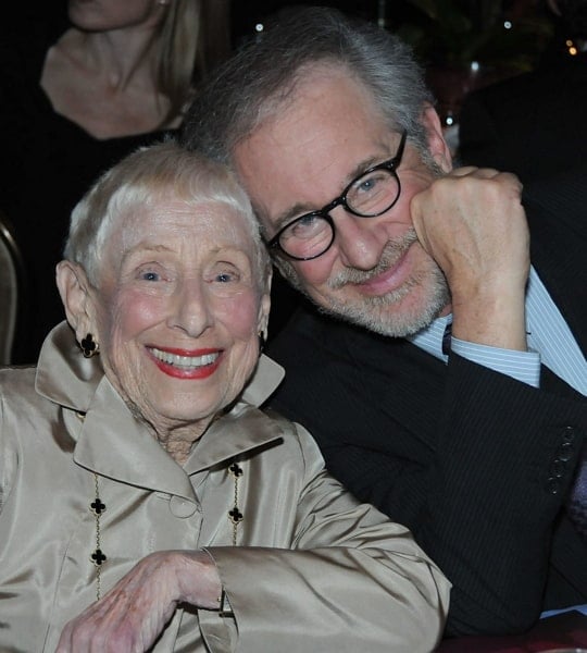 steven spielberg mother