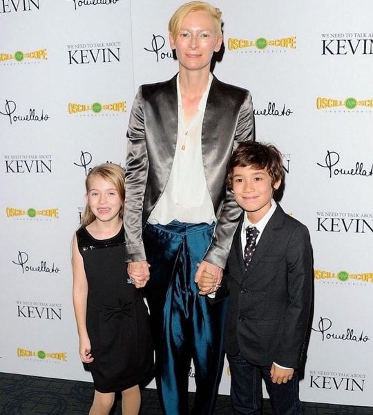 tilda swinton children