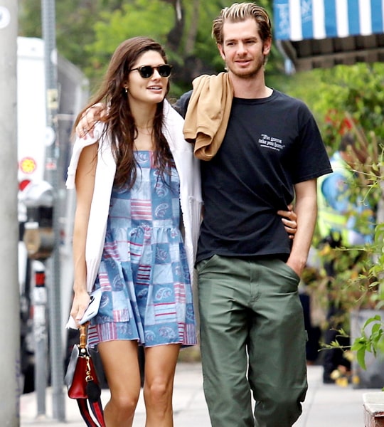 andrew garfield girlfriend