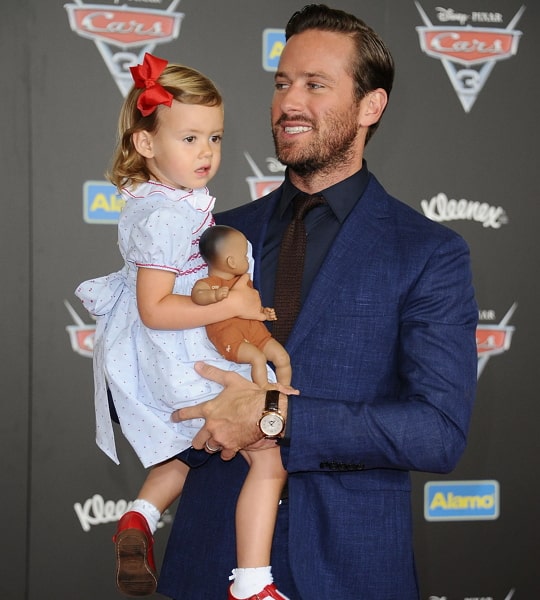 armie hammer daughter