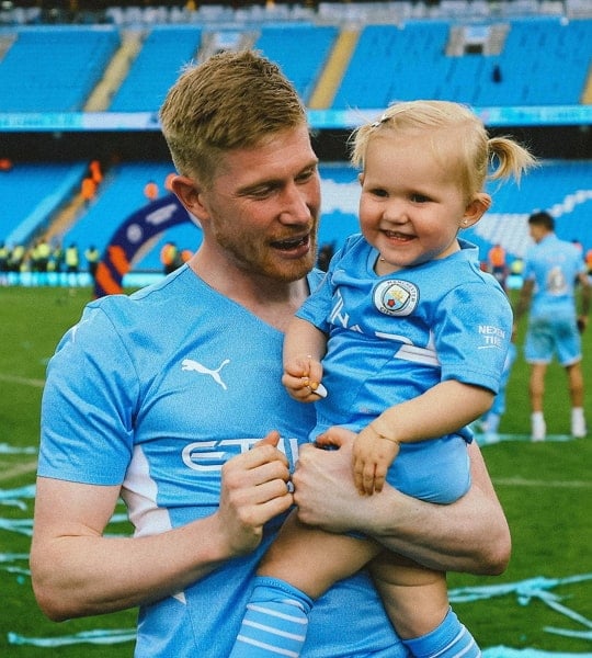 kevin de bruyne daughter