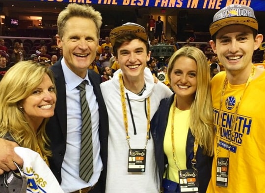 steve kerr family