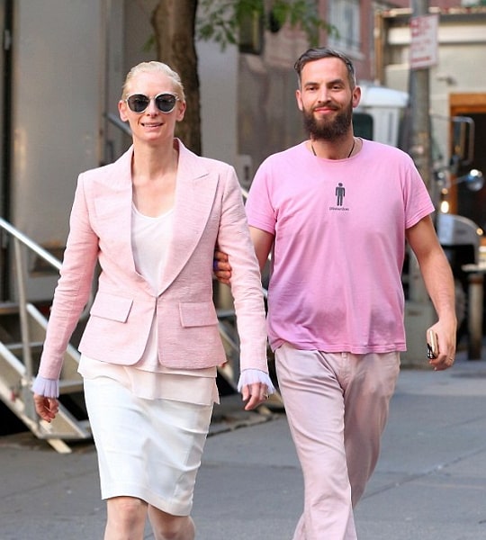 tilda swinton boyfriend