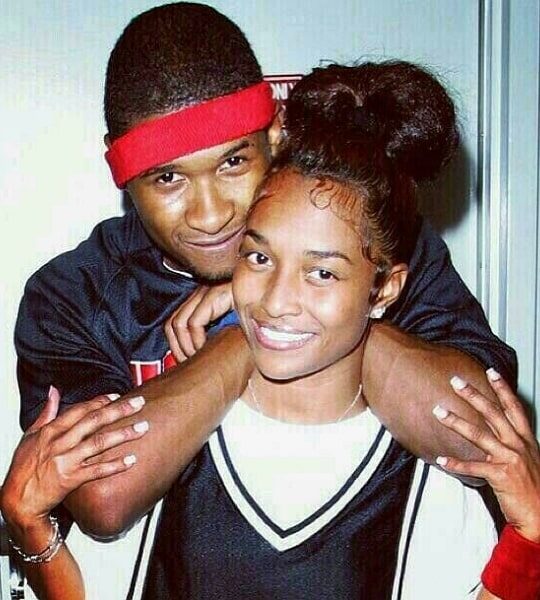 usher girlfriend