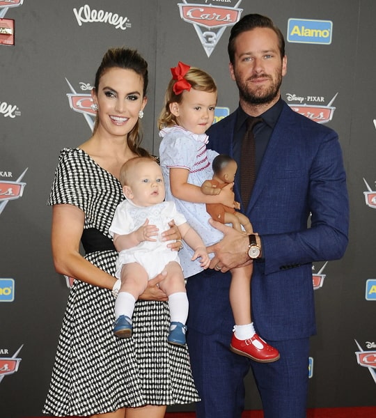 armie hammer family