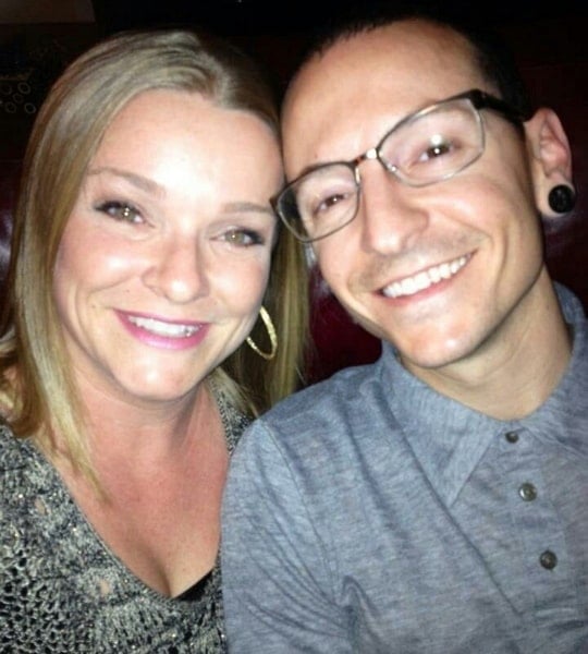 chester bennington girlfriend