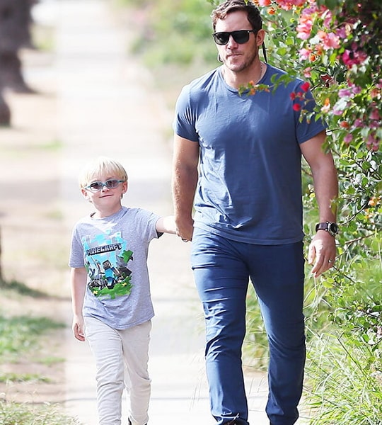 chris pratt son