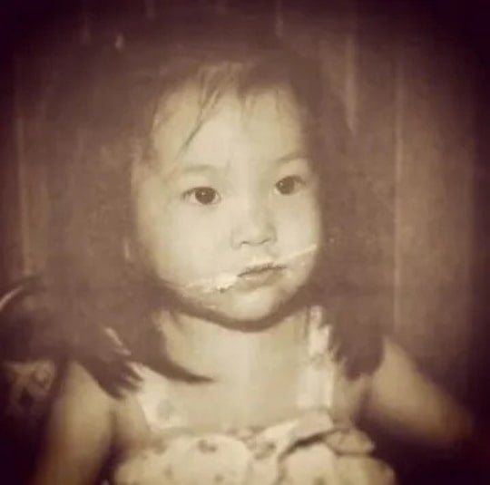 christine chiu childhood pic