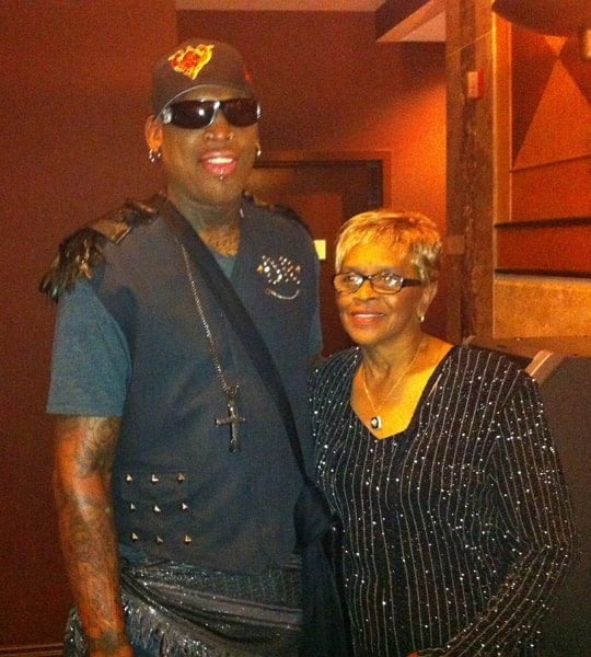 dennis rodman mother