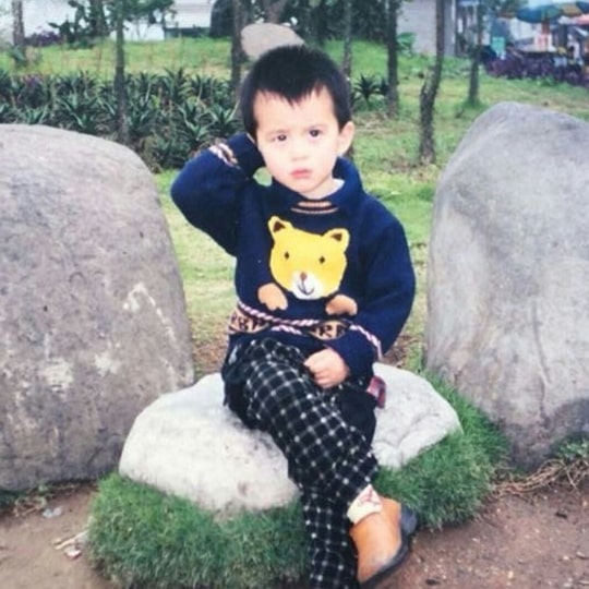 dylan wang childhood pic