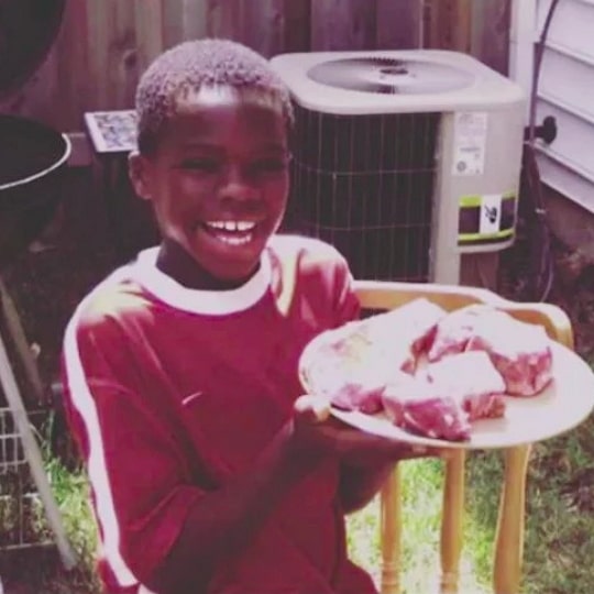 frances tiafoe childhood pic