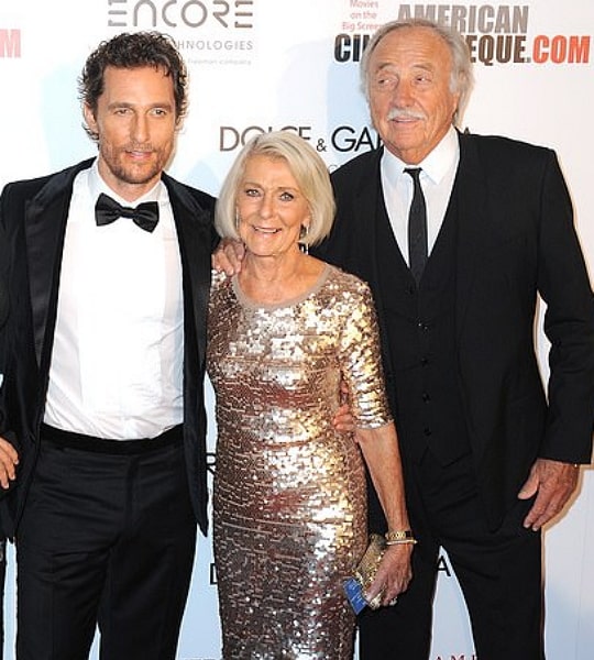 matthew mcconaughey parents